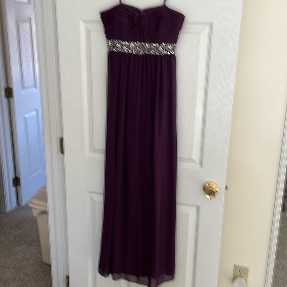 Scene Strapless Prom Dress